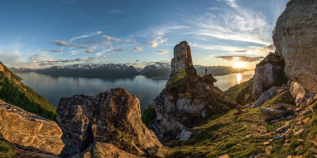 Manndalen Sjobuer Villa Samuelsberg Luaran gambar